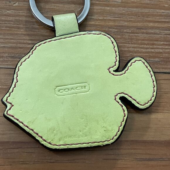 Coach VTG Coral Fish Appliqué Mini Bag & Key Ring Limited Edition H05Q-1491 - Picture 14 of 16